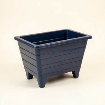 Summit Brook Empty Raised Planter - Navy (synthetic illustration; no displayed measurements)