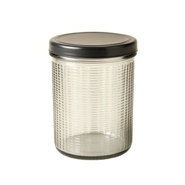Linden Brook Storage Canister With Lid - Gray