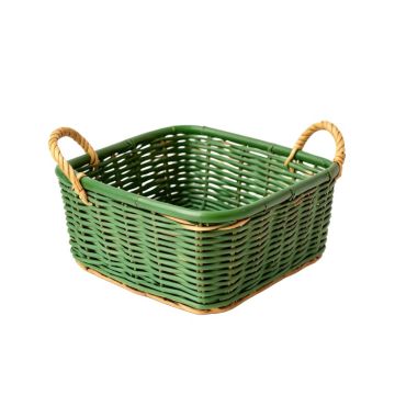 Hill Branch Empty Storage Basket - Green