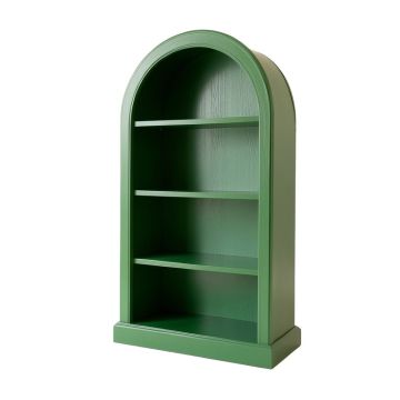 Olive Edge Freestanding Bookcase - Green (synthetic illustration; no displayed measurements)