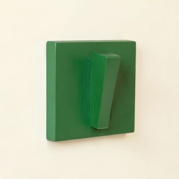 Flint Canyon Wall-Mounted Robe Hook - Green (synthetic illustration; no displayed measurements)