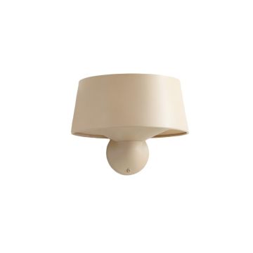Field Branch Wall Sconce Mounted On A Plain Wall - Beige