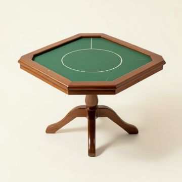 Players Octagon Fourfold Poker Table Top (synthetic illustration; no displayed measurements)