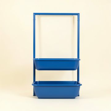 Dune Canyon Empty Vertical Garden Frame - Blue (synthetic illustration; no displayed measurements)