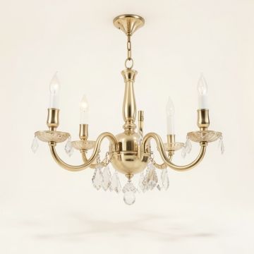 Akron 8 - Light Candle Style Classic Chandelier (synthetic illustration; no displayed measurements)