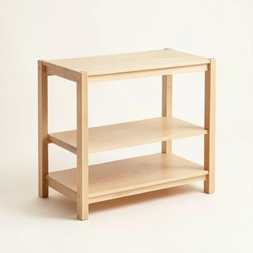 Shore Branch Empty Countertop Canister Rack - Beige (synthetic illustration; no displayed measurements)