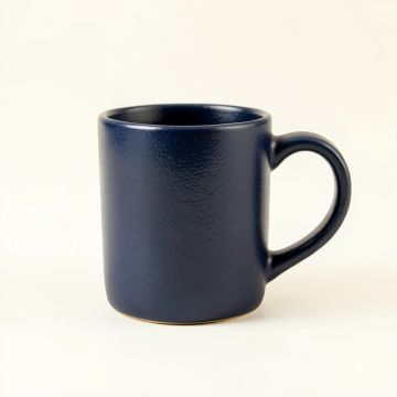 Clay Branch Ceramic Mug - Navy (synthetic illustration; no displayed measurements)