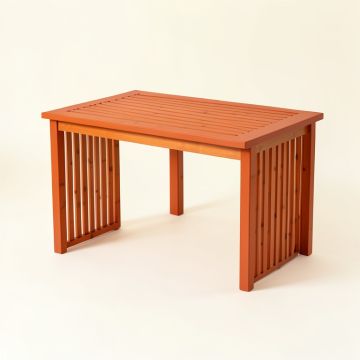 Moss Branch Patio Table - Terracotta (synthetic illustration; no displayed measurements)