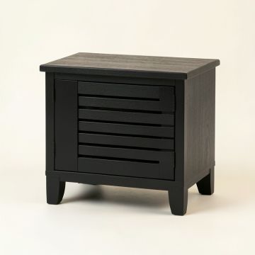 Field Dale Nightstand - Black (synthetic illustration; no displayed measurements)