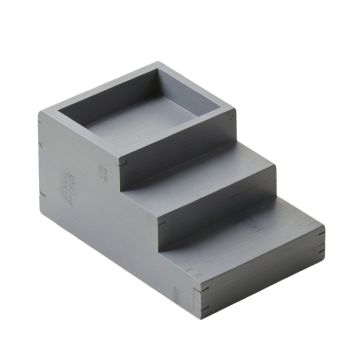 Holly Branch Empty Countertop Canister Rack - Gray