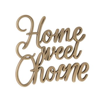 Home Sweet Home 3D Cursive Wall Décor