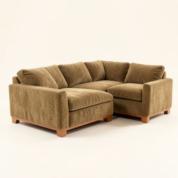 Ewanda 145 '' Wide Chenille Sofa & Chaise (synthetic illustration; no displayed measurements)