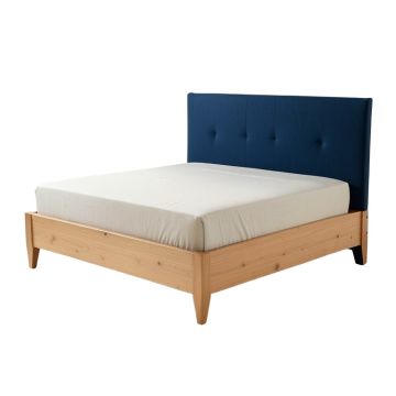 Zayne Wingback Upholstered Standard Bed