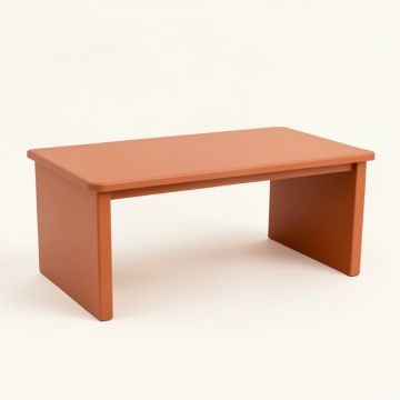 Maple Branch Desktop Monitor Riser - Terracotta (synthetic illustration; no displayed measurements)
