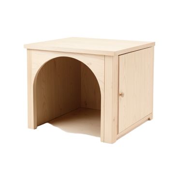 Vale Bluff Empty Furniture-Style Litter Enclosure - Beige
