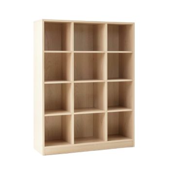 Glen Edge Freestanding Bookcase - Beige
