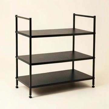 Glen Bend Empty Countertop Canister Rack - Black (synthetic illustration; no displayed measurements)