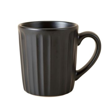 Pine Bend Ceramic Mug - Black