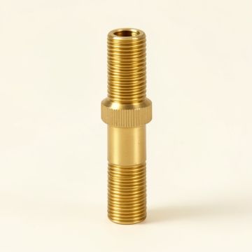 Sink Supply Line Shut Off Valve Riser All Solid Brass (synthetic illustration; no displayed measurements)