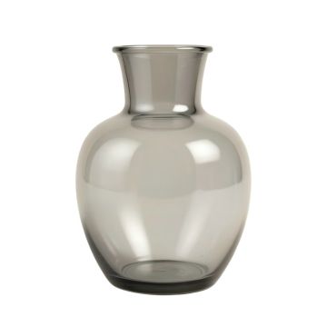 Dune Bend Empty Decorative Vase - Gray