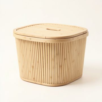 Flint Brook Laundry Hamper - Beige (synthetic illustration; no displayed measurements)