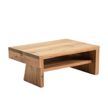 Alborghus Solid Wood Coffee Table With Storage