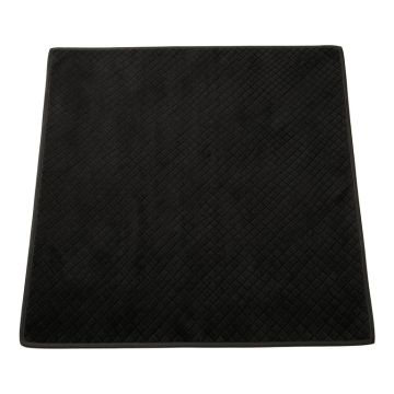 Maple Crest Bath Mat - Black