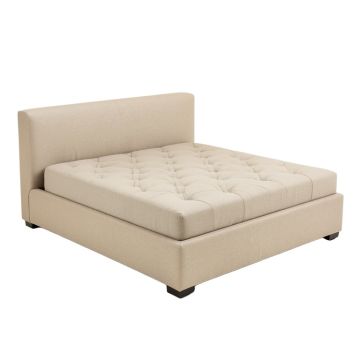 Deyan Tufted Upholstered Platform Bed