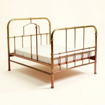 Pattonsburg Vintage Look Twin Metal Bed Frame (synthetic illustration; no displayed measurements)