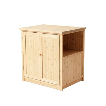 Slate Bridge Freestanding Laundry Folding Counter - Beige