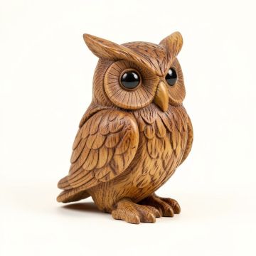 8 '' Owl Decoration (synthetic illustration; no displayed measurements)