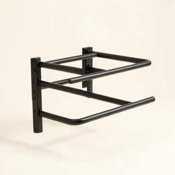 Dual Angle Double Sup Paddleboard Wall Mounted Kayak Rack (synthetic illustration; no displayed measurements)