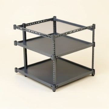 Thame 73.8 '' H X 36 '' W X 18 '' D Heavy Duty Interlocking Shelf (synthetic illustration; no displayed measurements)