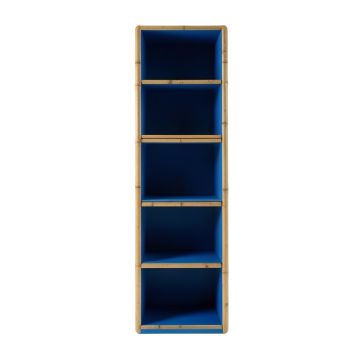 Holly Dell Narrow Cubby Tower - Blue