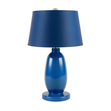 Aime 27.37 '' Blue Table Lamp Set With Usb