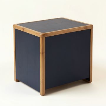Laurel Crest Side Table - Navy (synthetic illustration; no displayed measurements)