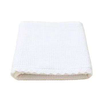 Olive Dale Bath Towel - White