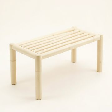 Dune Brook Indoor Bench - Cream (synthetic illustration; no displayed measurements)