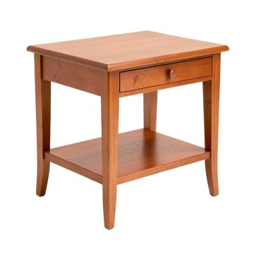 Cove Edge Side Table - Terracotta