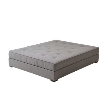 Amalea Tufted Upholstered Low Profile Storage Platform Bed
