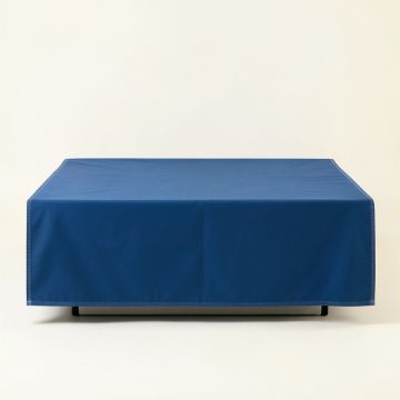 Briar Canyon Flat Bed Sheet - Blue (synthetic illustration; no displayed measurements)