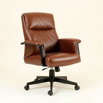Elberton Genuine Leather Executive Chair (synthetic illustration; no displayed measurements)