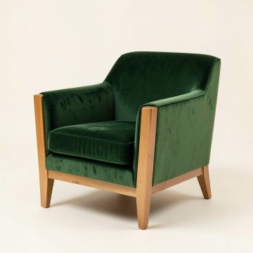 Adedapo 36 '' Wide Velvet Armchair (synthetic illustration; no displayed measurements)