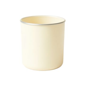 Elm Bend Empty Candle Holder - Cream