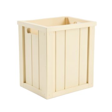 Brook Bend Closed Outdoor Storage Box - Cream
