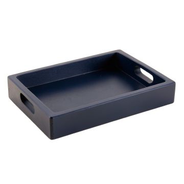 Summit Branch Serving Tray - Navy