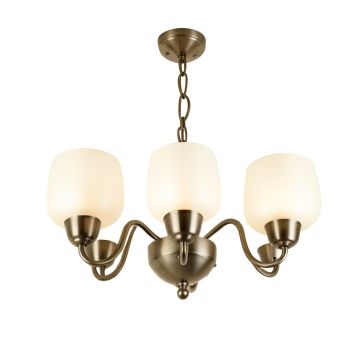 Tarri 3 - Light Shaded Globe Chandelier