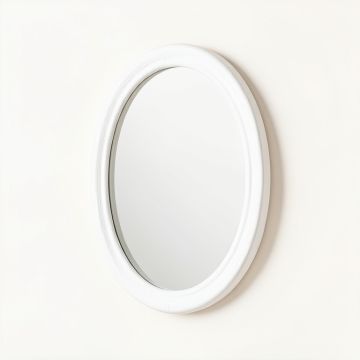 Glen Canyon Framed Wall Mirror - White (synthetic illustration; no displayed measurements)