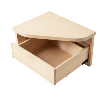 Elm Branch Under-Desk Drawer Unit - Beige