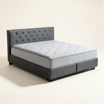 Biggs Tufted Platform Bed (synthetic illustration; no displayed measurements)